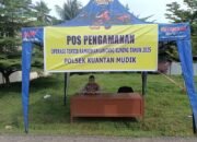 Polsek Kuantan Mudik Pasang Spanduk dan Posko Ops Tertib Ramadhan 2025, Siap Jaga Keamanan!