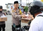 Polres Kuansing Bagikan Takjil Ramadhan 1446 H Dalam Rangka Ops Tertib Ramadhan LK 2025