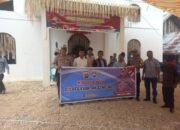 Sat Lantas Polres Kuansing Laksanakan Minggu Kasih di Gereja HKBP Kecamatan Kuantan Tengah