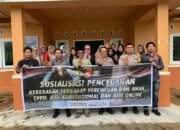 Cegah Judi dan Perdagangan Orang, Polres Natuna Gencar Edukasi Warga Perbatasan