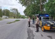 Kapolsek Rumbai Pesisir Gelar Patroli Antisipasi Balap Liar dan Kemacetan