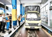 Jelang Mudik, Kombes Taufiq Lukman Nurhidayat Pimpin Pengecekan Ketat Kendaraan Dua Sumbu ke Atas