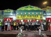 Dirlantas Polda Riau dan Rombongan Cek Langsung Kesiapan Pos Terpadu dan Pos Pam