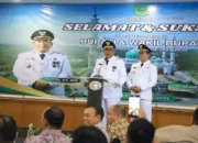 Bupati dan Wabup Rohul Dilantik Bersama Kepala Daerah se-Indonesia di Istana Negara