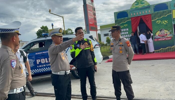 Dirlantas Polda Riau Tinjau Arus Balik Lebaran H+4 di Tol Pekbang dan Lintas Riau–Sumbar
