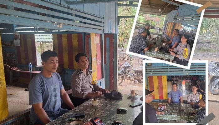 Akrab dengan Warga, Polsek Rambah Hilir Dengarkan Aspirasi Lewat “Jumat Curhat”