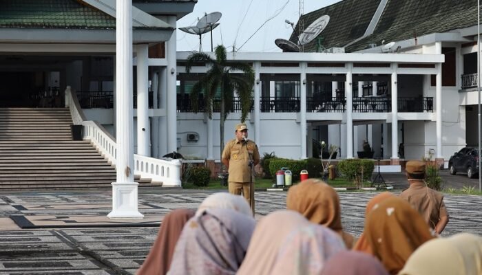 Wabup Siak Ajak ASN Tetap Semangat di Tengah Ketidakstabilan Keuangan Daerah