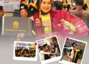 Hana Asmita, Jurnalis Asal Rohul yang Curi Perhatian di Wisuda UT Pekanbaru