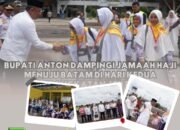 Bupati Anton Dampingi Keberangkatan Kloter Kedua JCH Rohul ke Batam