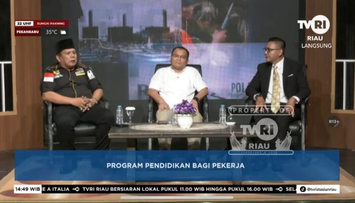 Dalam Dialog TVRI, Nursal Tanjung Soroti Pentingnya RPL untuk Kesejahteraan Pekerja