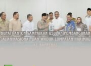 Bupati Anton ke Bappenas: Rokan Hulu Butuh Jalan Nasional dan Waduk Strategis