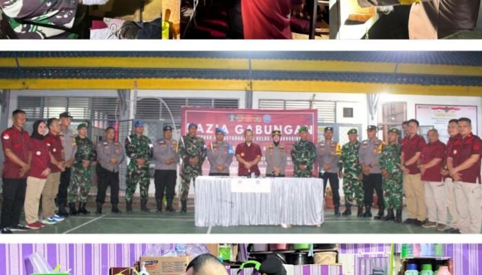 Lapas Kelas IIA Bangkinang Gelar Razia Insidentil Bersama TNI-Polri