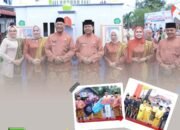 Pawai Ta’aruf MTQ ke-43 Riau, Bupati dan Wakil Bupati Rohul Turun Langsung Dampingi Kontingen