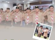 Bangun Karakter Positif, Lapas Pasir Pengaraian Dukung Perkemahan Satya Dharma Bhakti