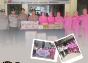 Polsek Kabun Rayakan Hari Bhayangkara ke-79 dengan Berbagi Sembako untuk Lansia dan Kaum Duafa