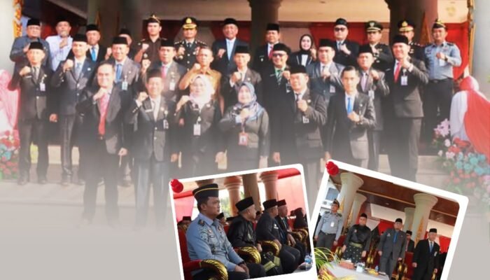 Semangat Sinergi, Lapas Pasir Pengaraian Hadiri Puncak HUT Bhayangkara ke-79 di Rokan Hulu