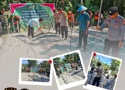 Dukung Ketahanan Pangan Nasional Polsek Kunto Darussalam Kawal Penanaman Jagung