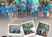 Polsek Rambah Hilir Kawal Penanaman Jagung Serentak, Dukung Pangan Nasional