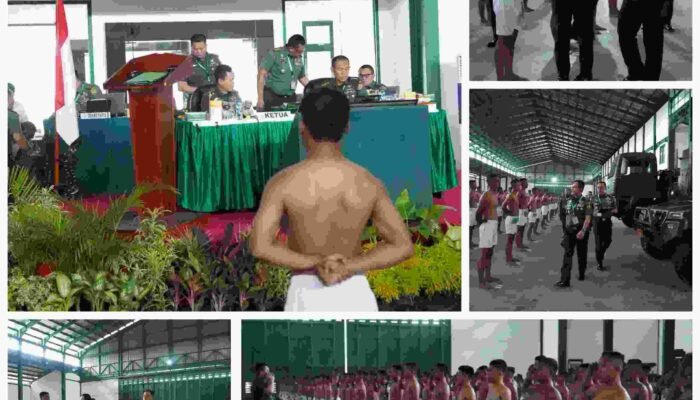 Pangdam II/Sriwijaya Pimpin Sidang Pantukhir Penerimaan Tamtama Gelombang II TA 2025