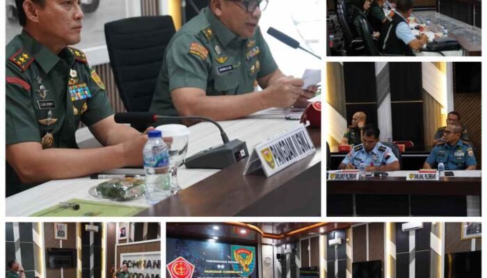 Pangdam II/Sriwijaya Pimpin Taklimat Awal Audit Ketaatan dan Audit Kinerja Itjen TNI Periode lll TA 2025