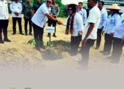 Sinergi Pemasyarakatan: Lapas Pasir Pengaraian Hadiri Penandatanganan Kerja Sama dan Aksi Tanam Pohon