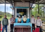 Patroli Gabungan Polres Siak Sisir Pasar, Bank, dan Daerah Rawan Karhutla
