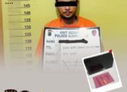 Pelaku Pencurian Beraksi Saat Keluarga Sedang Liburan, Polsek Ujung Batu Berhasil Amankan Tersangka