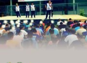 Kalapas Pasir Pengaraian Gelar “Sambung Rasa” Bersama Warga Binaan Usai Senam Pagi