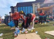Bersinergi untuk Bhayangkara Run 2025, Dinas Kebersihan Pekanbaru Lakukan Aksi Bersih Kota