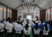 Lapas Pekanbaru Ikuti Apel Bersama Kemenko Hukum dan HAM, Natalius Pigai Sampaikan Pesan Kebangsaan