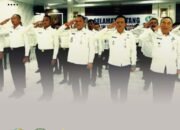 Lapas Pasir Pengaraian Tegaskan Komitmen Layanan Humanis Saat Apel Gabungan 3 Kementerian