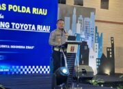 Fleet Gathering Agung Toyota, Dirlantas Polda Riau Tegaskan Pentingnya Keselamatan Berkendara