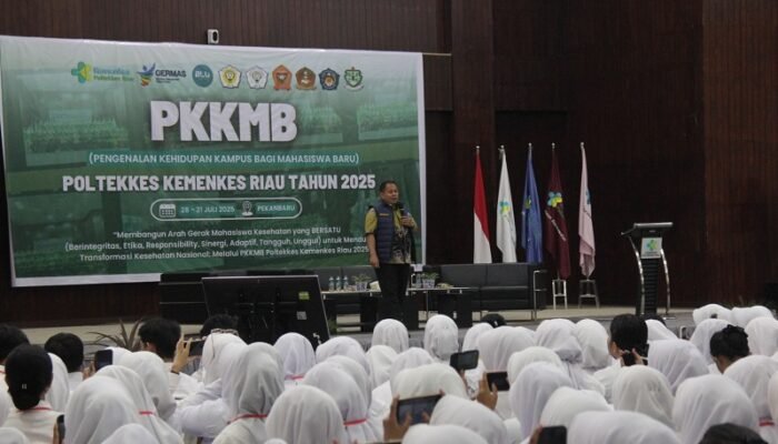 BNN Kota Pekanbaru dan Poltekkes Riau Kolaborasi Bentuk Intelektual Muda Sehat Bebas Narkoba