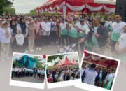 Sinergi Hebat! Lapas Pasir Pengaraian Bersatu dengan UPP di Jalan Santai Dies Natalis ke-16