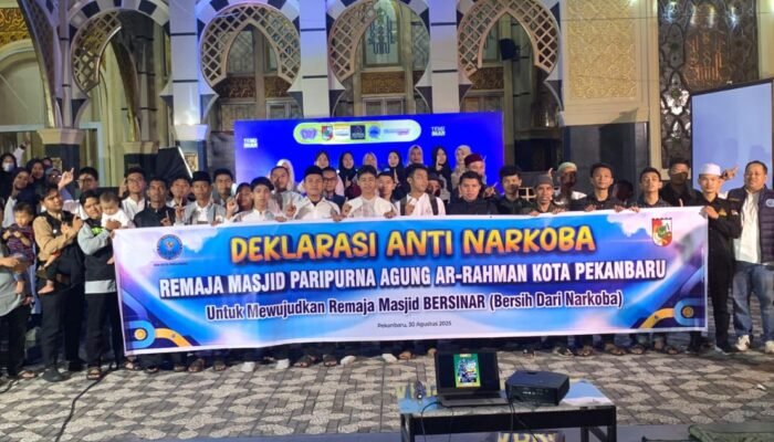 Kepala BNNK Pekanbaru: Remaja Masjid Harus Jadi Garda Terdepan Perangi Narkoba