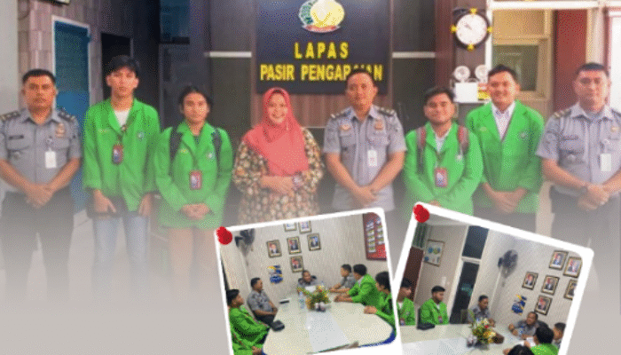 Lapas Kelas IIB Pasir Pengaraian Terima Lima Mahasiswa UPP untuk Program Magang Edukatif