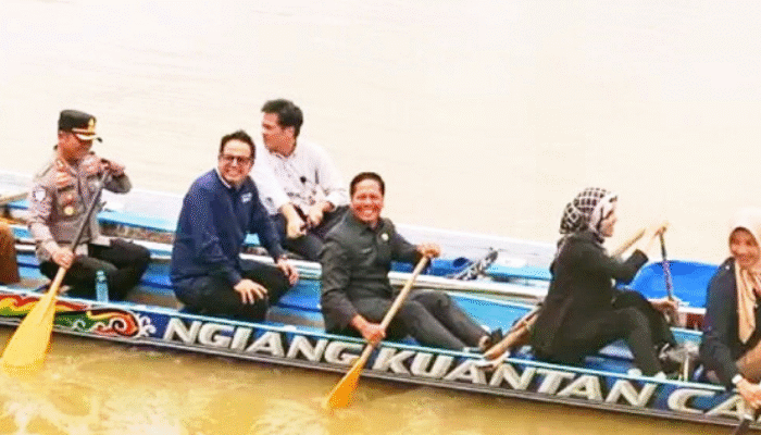 Festival Pacu Jalur 2025 Ditinjau Stafsus Wapres, Pemkab Kuansing Optimistis Sukses