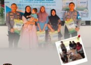 Bantu Warga di Tengah Harga Pangan Meroket, Polsek Kepenuhan Gulirkan 1 Ton Beras Murah