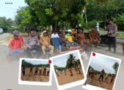 Polsek Rambah Hilir Bersama BPP Gelar Penanaman Jagung Pipil, Dorong Swasembada Pangan Nasional