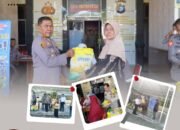 Meringankan Beban Masyarakat, Polres Rohul Gelar Bazar Pangan Beras Murah