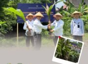 Lapas Pasir Pengaraian Gelar Penanaman Pohon Kelapa Serentak, Dukung Ketahanan Pangan Nasional