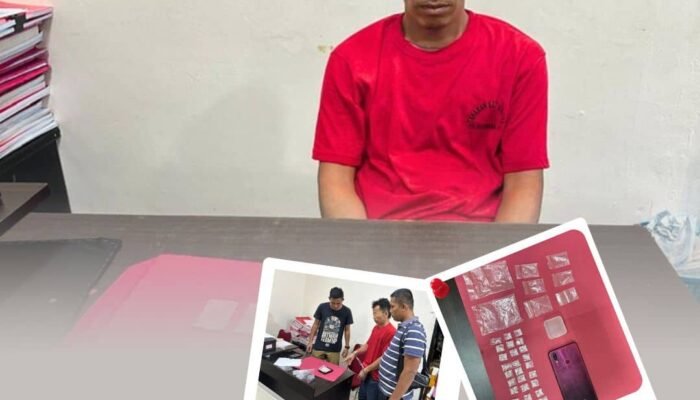 Tangkap Bandar Narkoba, Polres Rohul Sita 29 Paket Sabu