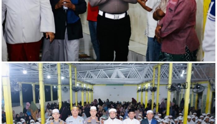 Meriahkan Hari Lalu Lintas Bhayangkara ke-70, Sat Lantas Polres Siak Gelar Peringatan Maulid Nabi