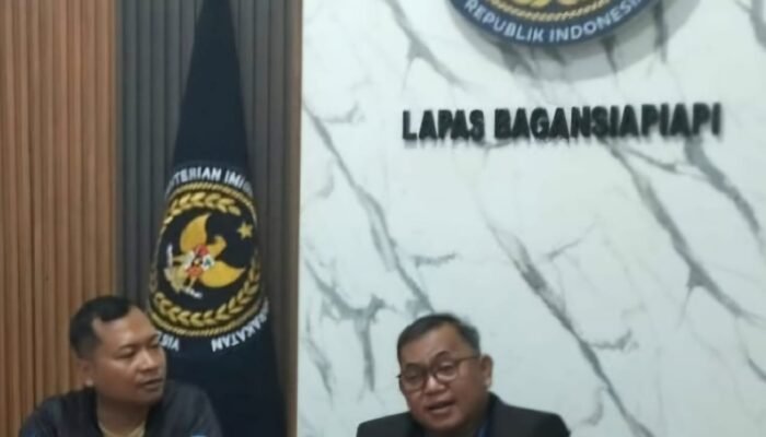 Sigit Pramono Dorong Staf Lapas Bagansiapiapi Kuasai Jurnalistik dan Public Speaking