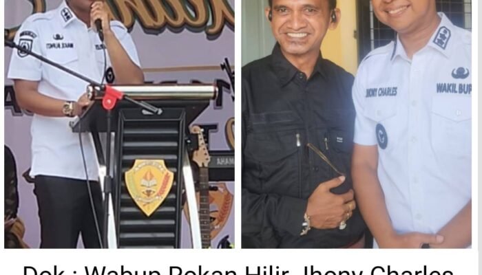 Wabup Rokan Hilir Jhony Charles Kembali ke Sekolah Lama, Motivasi Siswa untuk Kejar Impian