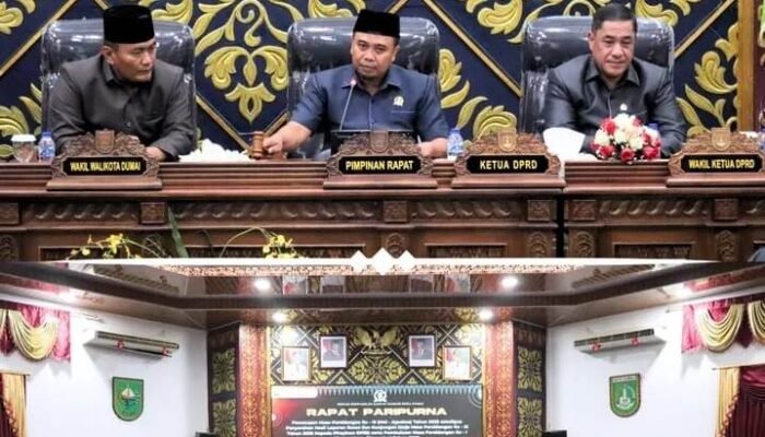 Ketua DPRD Dumai Laporkan 92 Kegiatan Selama Masa Persidangan III Tahun 2025