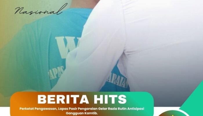 Perketat Pengawasan, Lapas Pasir Pengaraian Gelar Razia Rutin Antisipasi Gangguan Kamtib