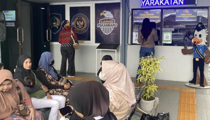 Humanisasi Pelayanan, Lapas Pekanbaru Tingkatkan Kualitas Pelayanan Kunjungan