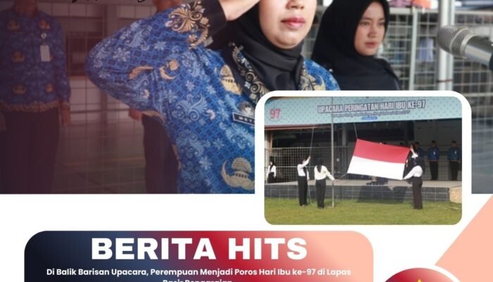 Di Balik Barisan Upacara, Perempuan Menjadi Poros Hari Ibu ke-97 di Lapas Pasir Pengaraian