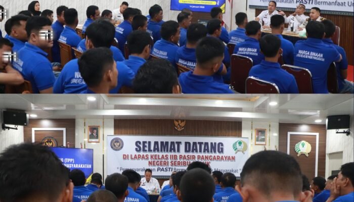 Optimalkan Pembinaan, Lapas Pasir Pangarayan Laksanakan Sidang TPP